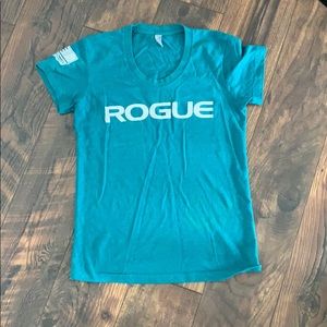 Teal rogue t shirt